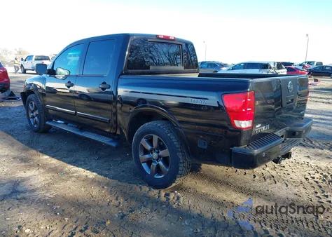 2012 Nissan Titan Sv из США, поврежденный, VIN 1N6BA0EK0CN308645